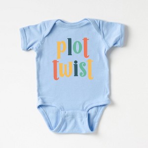 The Juniper Shop Plot Twist Colorful Baby Bodysuit - 1 of 2