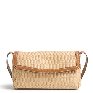 Vera Bradley Women's Outlet Straw Flap Shoulder Bag - 1 of 2