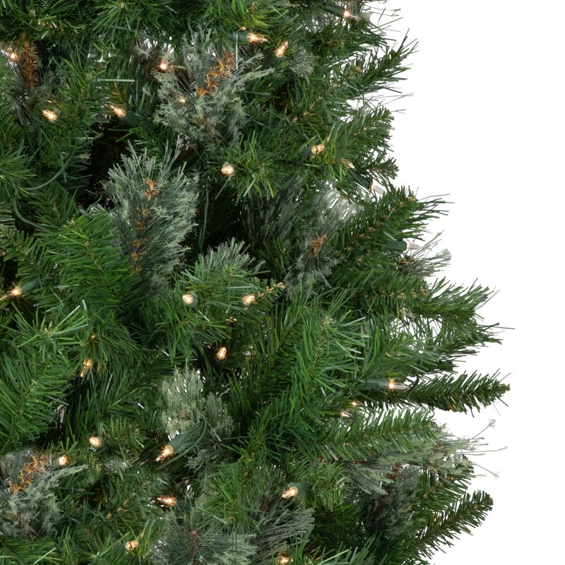 Northlight 6.5' Pre-Lit Medium Mixed Cashmere Pine Artificial Christmas Tree - Clear Lights, 4 of 7