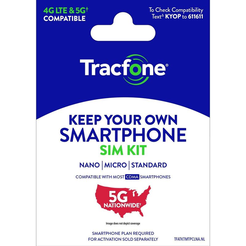 Tracfone SIM Kit, 1 of 6