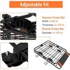 46"x36"x5" Roof Rack Cargo Basket 200 LBS Capacity Universal Fit With Extension - 3 of 4