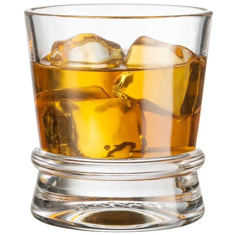 JoyJolt Afina Scotch Glasses, Old Fashioned Glasses - Set of 2 Whiskey Glass for Liquor - 10-Ounce, 5 of 9