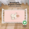 KeaBabies 2pk Soothe Fitted Crib Sheets Neutral, Organic Baby Crib Sheets, Fits Standard Nursery Baby Mattress - 3 of 4