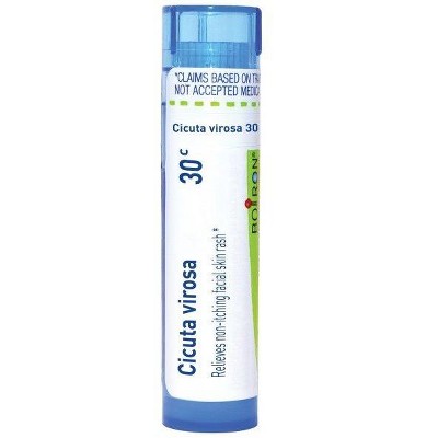 Cicuta Virosa 30C by Boiron Homeopathic Single Medicine For First Aid  -  80 Pellet