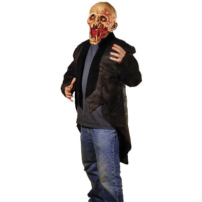 Zagone Studios Mens Tattered Tuxedo Jacket Costume - One Size Fits Most - Black