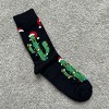 Christmas Cactus Tree Crew Socks - Large from the Sock Panda - Great for Christmas Time (Men's Sizes or Women's Sizes) - 4 of 4