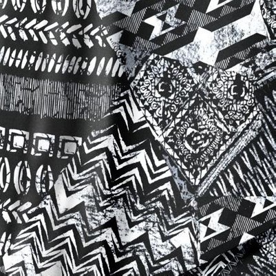 black aztec geo