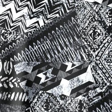 black aztec geo