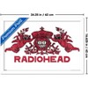 Trends International Radiohead - Red Crest Bears Framed Wall Poster Prints - 3 of 4