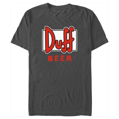 Men's The Simpsons Duff Beer Classic Logo T-shirt : Target