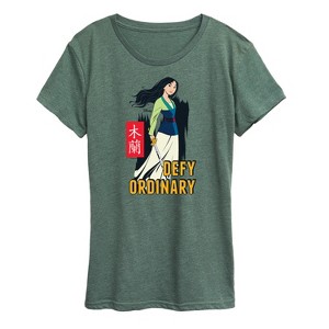 Women's - Disney - Defy Ordinary Short Sleeve Graphic T-Shirt - 1 of 4