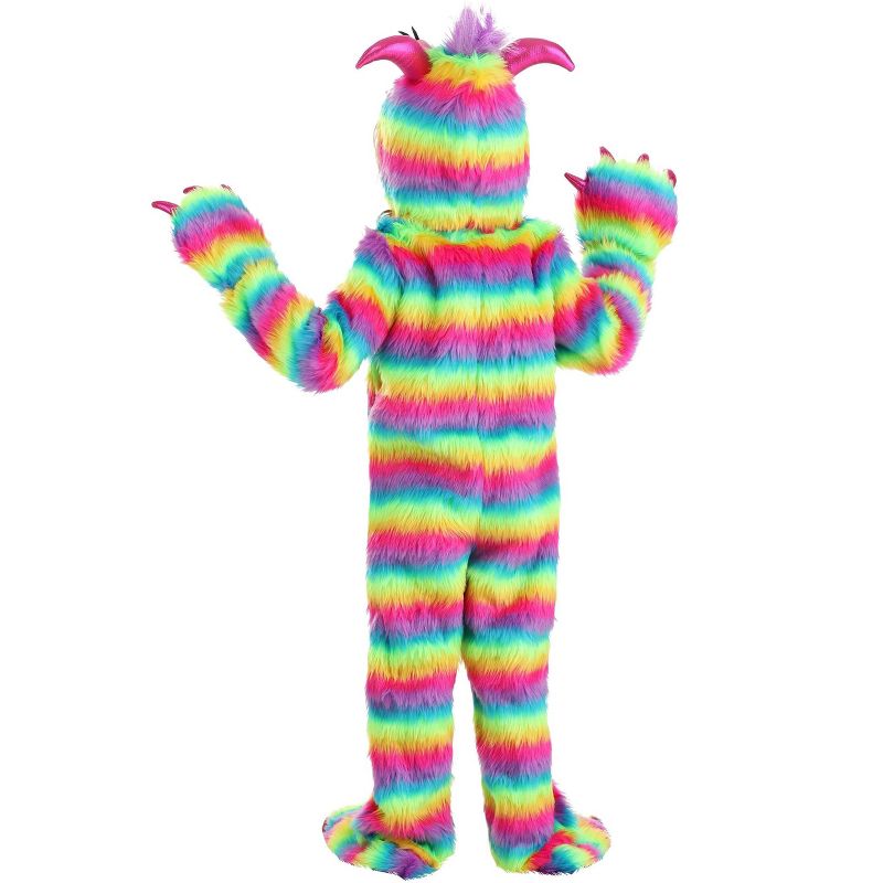 HalloweenCostumes.com Rainbow Monster Costume for Toddlers., 3 of 8