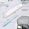 Travel Toothbrush ,4 Pack Extra Soft Toothbrush for Sensitive Teeth, Ultra Soft Bristles for Adults & Elders - 3 of 4