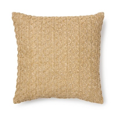 2pc Throw Pillow Set Macrame Natural - Opalhouse™