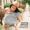KeaBabies Original Baby Wraps Carrier, Baby Sling Carrier, Stretchy Infant Carrier for Newborn, Toddler - 3 of 4