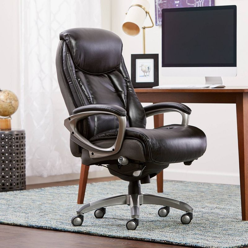 Works Executive Office Chair with Smart Layers Technology Opportunity Gray - Serta, 3 of 9