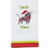 SKL Home Santa Paws Ribbon Attachments & Striped Trim 2-Piece Dish Towel Set - 16x26", Multi - 4 of 4
