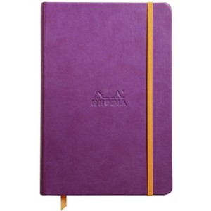 Rhodia Rhodiarama Webnotebook - Lined 96 sheets - 5 1/2 x 8 1/4 - Purple cover - 1 of 4