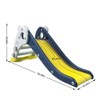 Toddlers Indoor Baby Plastic Slide Kids Slide Outdoor Climber Freestanding Playset Game with UP and Slide for Age 1-3 Kids Children Toddlers Navy - 3 of 4