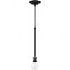Livex Lighting Lansdale 1 - Light Pendant in  Black/Brushed Nickel - 3 of 3