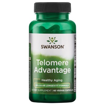 Swanson Telomere Advantage 60 Veg Caps.
