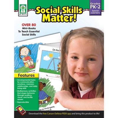 Carson Dellosa Social Skills Matter! Resource Book, Grades PreK to 2