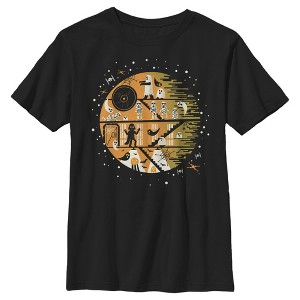 Boy's Star Wars Halloween Death Star T-Shirt - 1 of 4