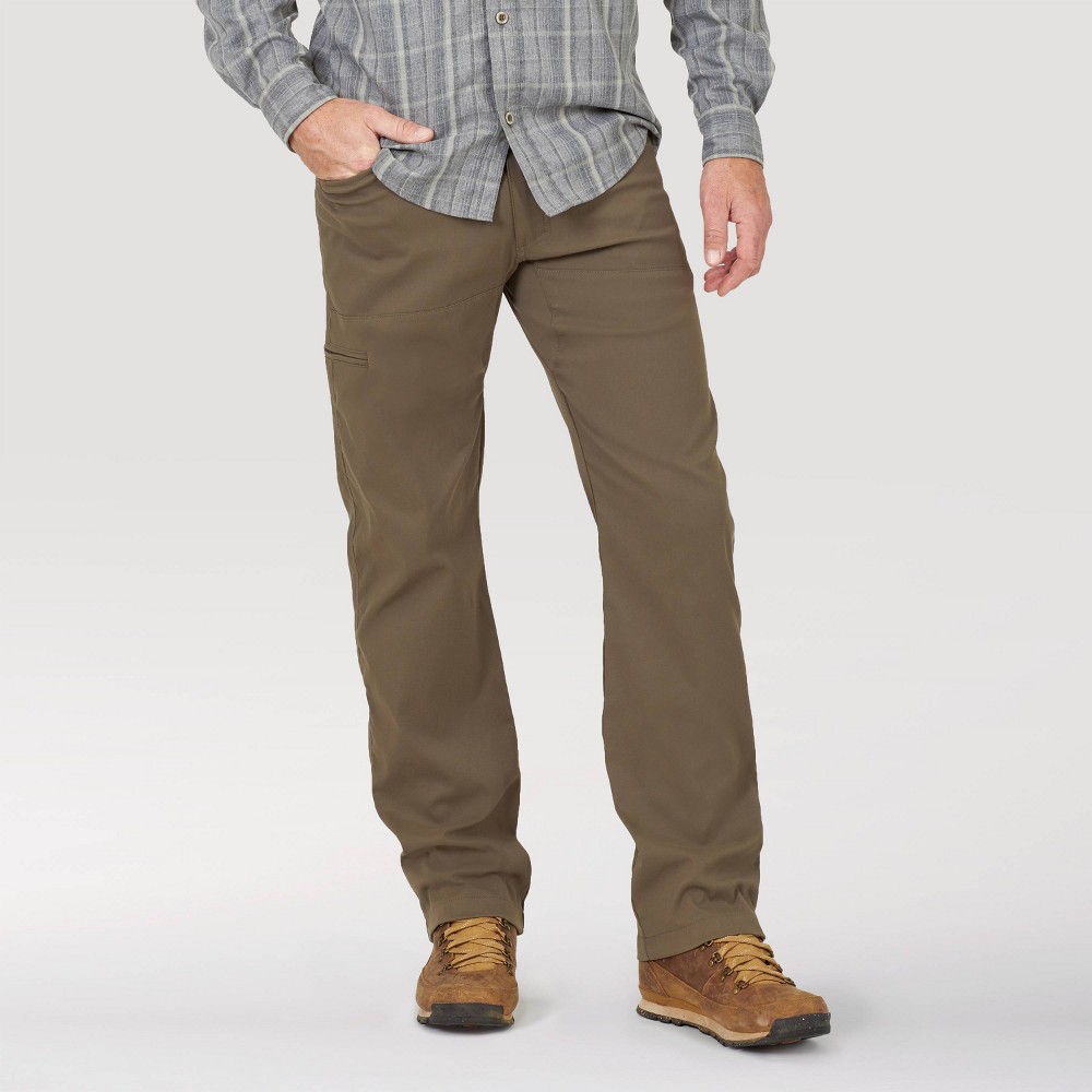 Wrangler Men's ATG Synthetic Straight Utility Pants - Morel 34x30