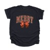 Simply Sage Market Women's Coquette Plaid Merry Short Sleeve Garment Dyed Tee - 2 of 4