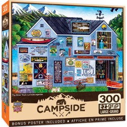 Charles Fazzino 300 PC Jigsaw Puzzle Get Your Kicks on Route 66-20" X 30" 
