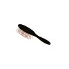 Bass Pet Brushes Style & Detangle Pet Brush with 100% Premium Alloy Pin High Polish Acrylic Handle Small Oval - image 4 of 4