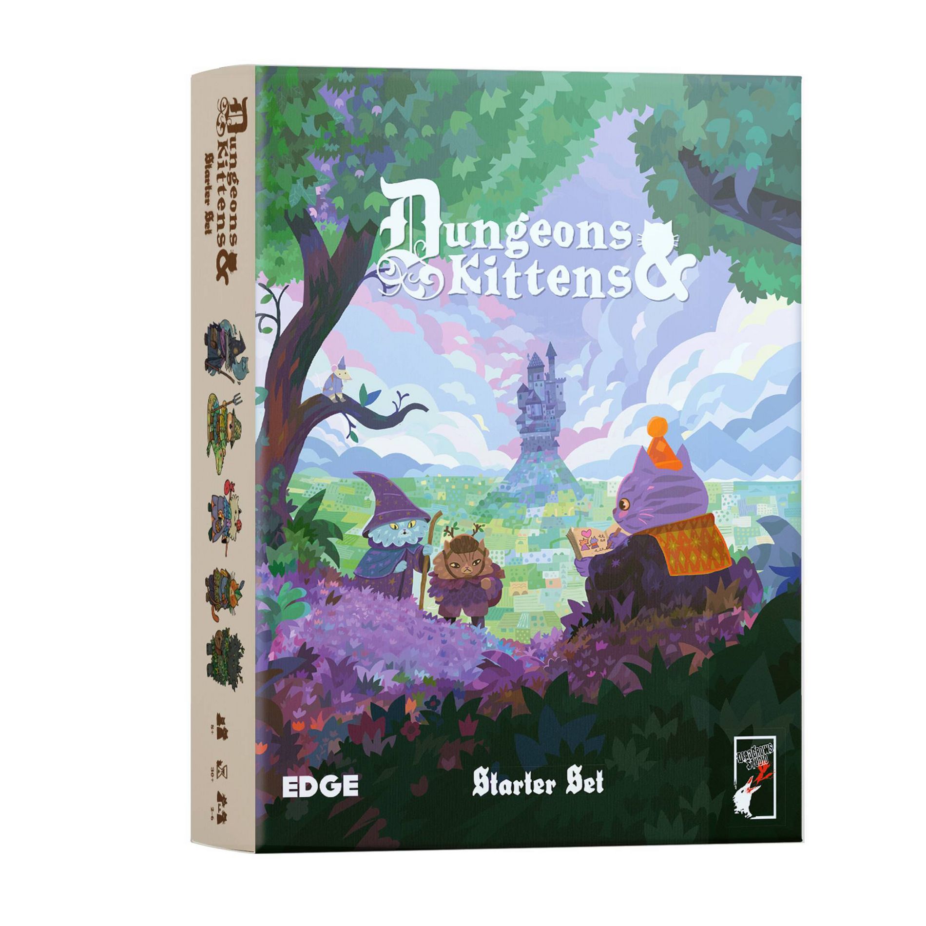 Asmodee Dungeons and Kittens RPG Starter Set Board Game
