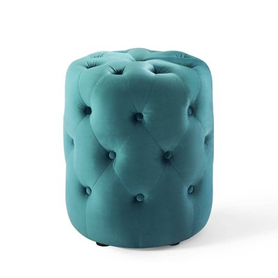 teal ottoman target