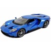 2017 Ford GT Blue Metallic 1/18 Diecast Model Car by Maisto - 2 of 3