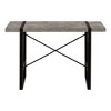 NicBex Home Office Desk Modern Computer Desk with Wooden Desktop and Black Metal Legs for Office, Study - 2 of 4