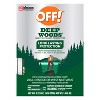 OFF! Deep Woods Mosquito Repellent Wipes 25% DEET - 12ct - 3 of 4