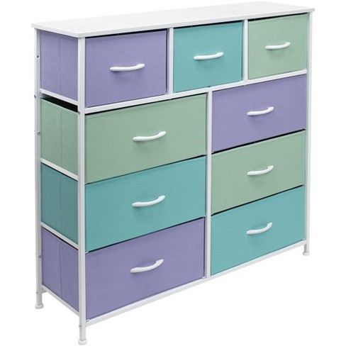 Sorbus Storage Cube Dresser - Purple