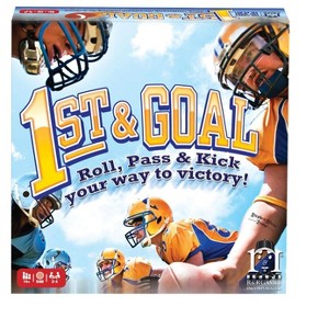 R&R Games 1st & Goal Strategic Football Board Card Game For Adults & Kids - Perfect Family Night - 1 of 4