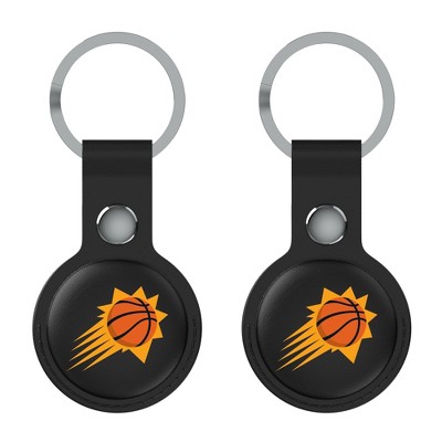 Keyscaper NBA Western Conference Teams Insignia Black Airtag Holder 2-Pack