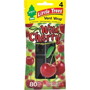 チャチャ SMAP We are gift super 3点セット Little Trees 4pk Vent Wrap Wild Cherry Air Freshener : Target