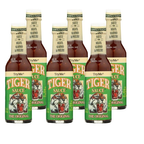 Try Me Gourmet Tiger Original Sauce, 10 Fluid Ounce Bottle -- 6 per case