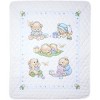 Tobin Stamped Quilt Cross Stitch Kit 34"X43"-Baby Bears - 2 of 2