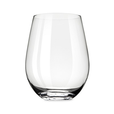 Joyjolt Black Swan White Stemless Wine Glasses - Set Of 4 Premium Crystal  Glassware- 23.1 Oz : Target