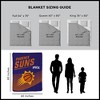 Sweet Home Collection NBA Phoenix Suns Microfiber Plush Throw Blanket - 4 of 4