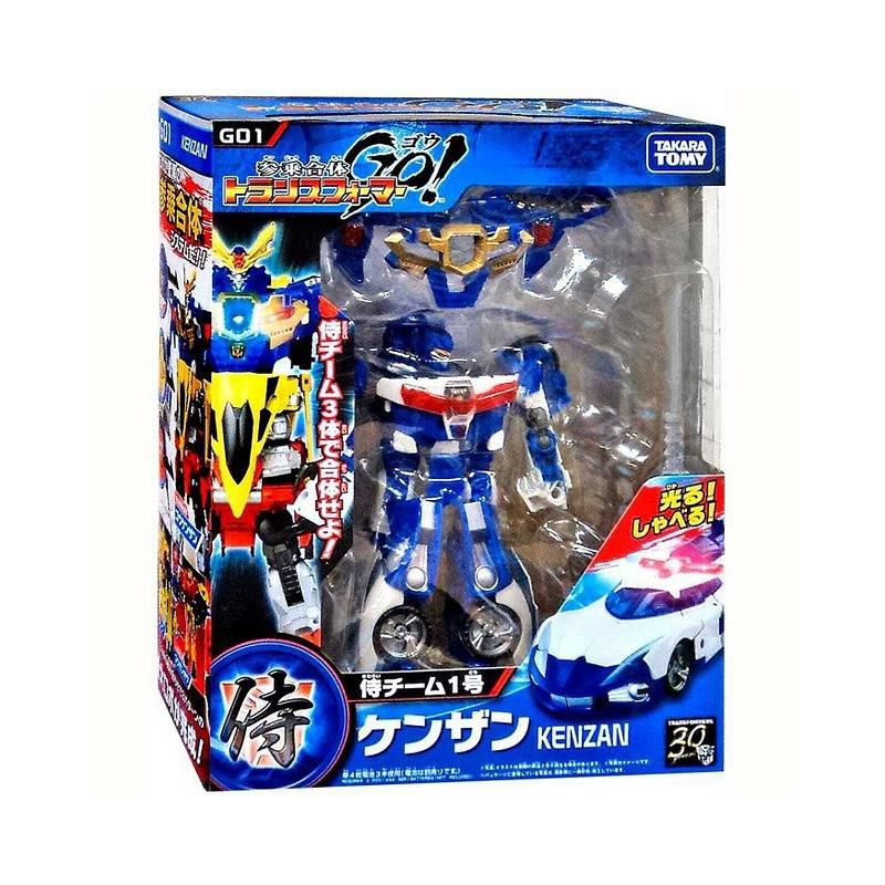 G01 Kenzan Samurai Police Car | Transformers Go! EG Collection Action figures, 3 of 6