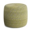 Brodie Round Braided Pouf - WyndenHall - 2 of 4