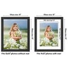 Americanflat 16x20 Picture Frame with Polished Plexiglass - Use as 11x14 Frame with Mat or 16x20 Frame without Mat - Hudson Collection - Grey Wood - 2 of 4