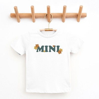 The Juniper Shop Boho Mini Flowers Toddler Short Sleeve Tee