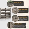 Shoe Storage Cabinet with 6 Flip Drawers - 4 of 4