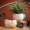 3.5"H Sullivans Frolicking Fish Planter Set of 2, Multicolored - 3 of 4